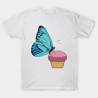 Butterfly with Muffin T-Shirt
